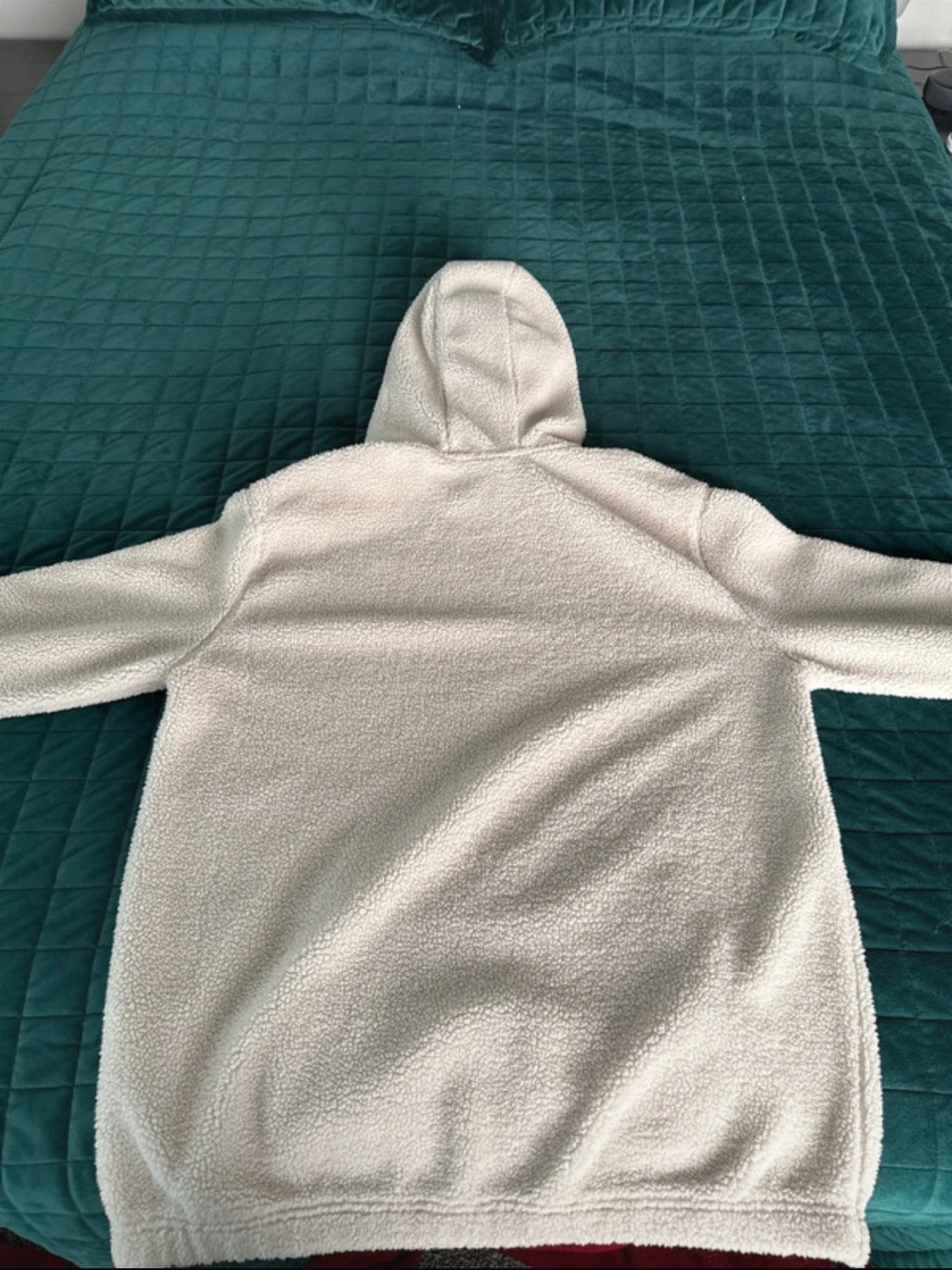 Vintage Peanuts Snoopy H&M Teddy Sherpa Fleece Hoodie - Picture 4 of 8